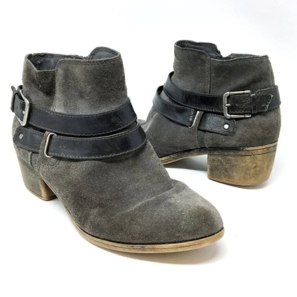 SONOMA Life + Style Ankle Boots - Brigitta Grey MS - Size 8